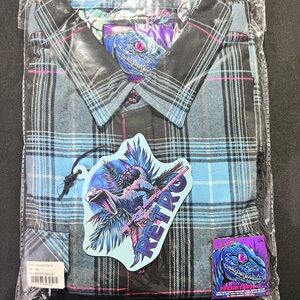 Retro Rifle flannels 3 shirt bundle ! Brand new. 3XL